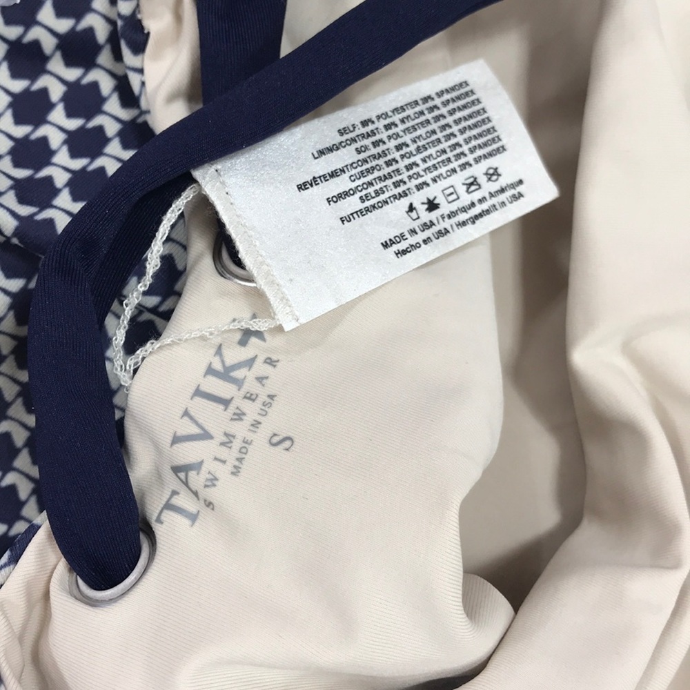 TAVIK Blue Sicily One-piece Swimsuit - Picture 8 of 8